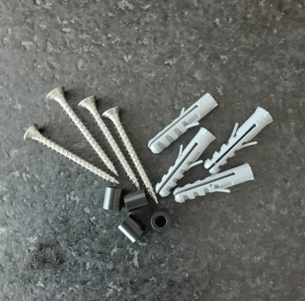4 x bevestigingsmateriaal