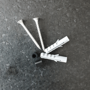2 x bevestigingsmateriaal